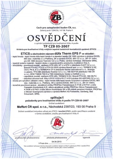 Certifikáty a osvědčení