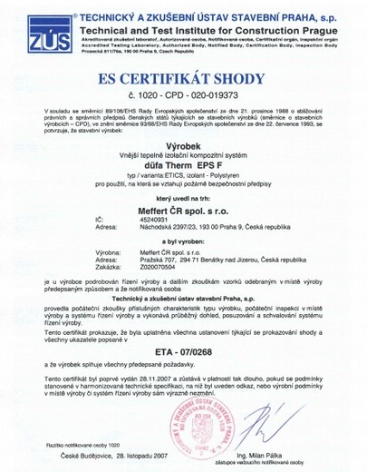 Certifikáty a osvědčení