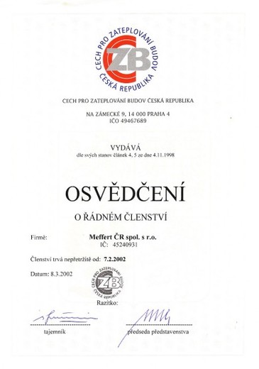 Certifikáty a osvědčení